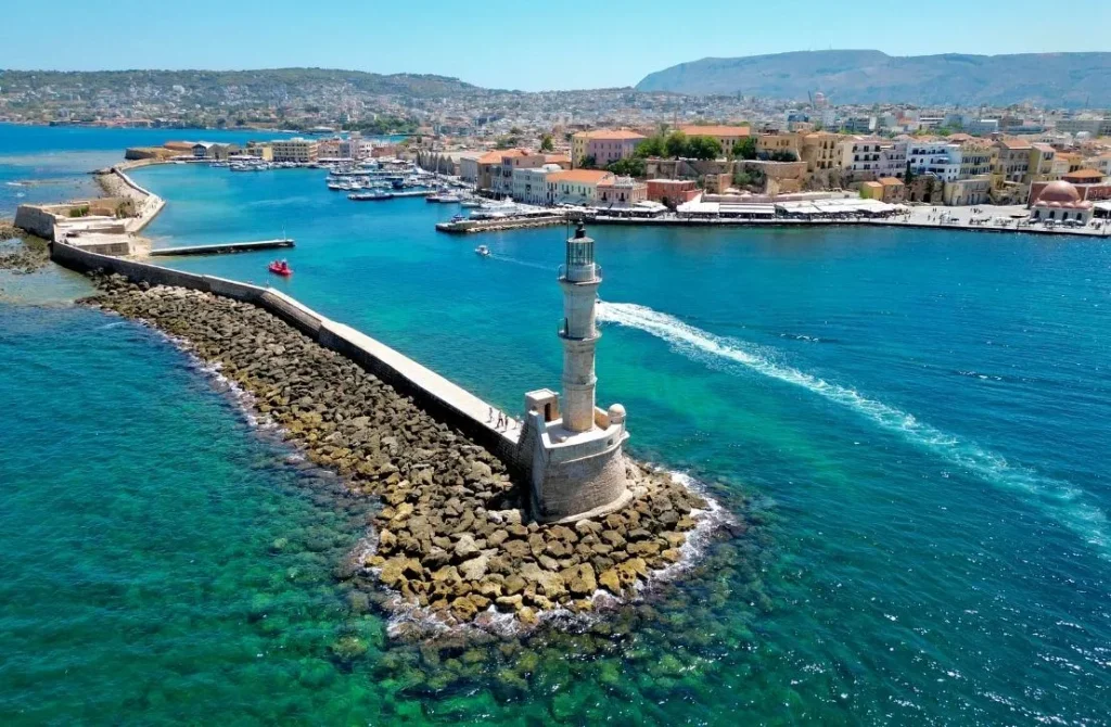 Chania Old Town Location Rolling Car Rentals Chania Crete webp