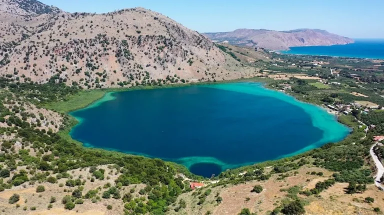 Kournas Lake Rolling Car Rentals Chania Crete